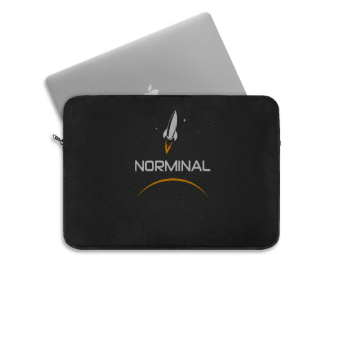 Norminal Nominal Joke Space Exploration   Laptop Sleeve