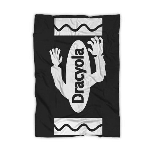 Dracyola Crayon Hallowen Blanket