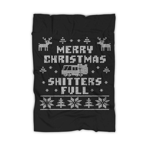 Shitters Full Christmas Blanket
