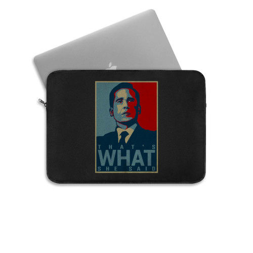 That'S What She Said Graphic Michael Scott Prison Mike  Laptop Sleeve