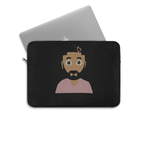 Champagne Papi Moji Pink  Laptop Sleeve