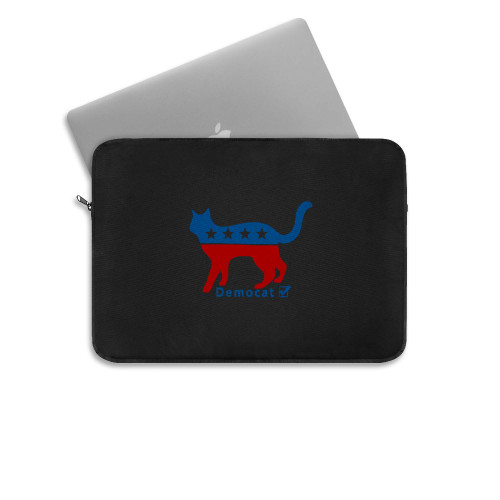 Democat Cat Lover Liberal 2020  Laptop Sleeve
