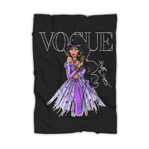 Disney Vogue Magazine Princesses Blanket