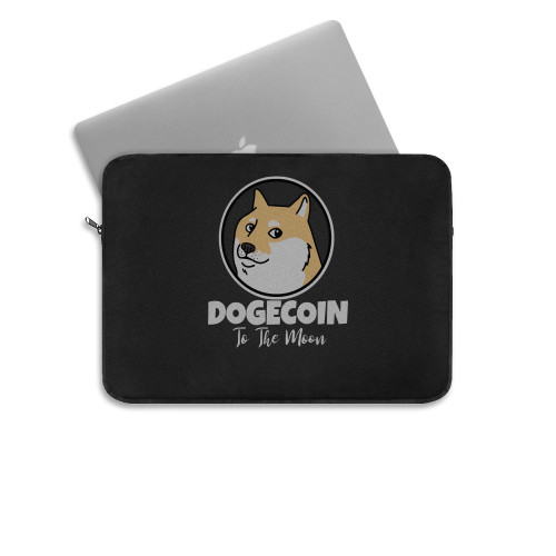 Dogecoin To The Moon 2  Laptop Sleeve