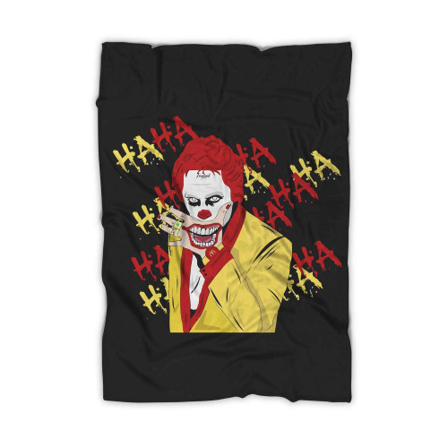 Joker Funny Mcdonald Blanket