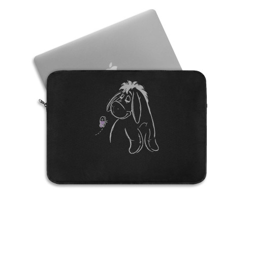 Eeyore Winnie The Pooh Sketch  Laptop Sleeve