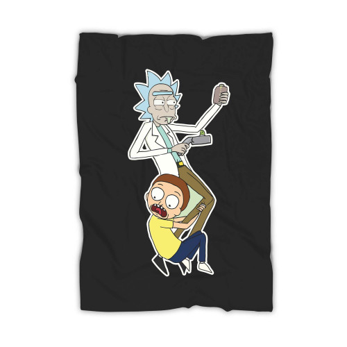 Rick And Morty Blanket