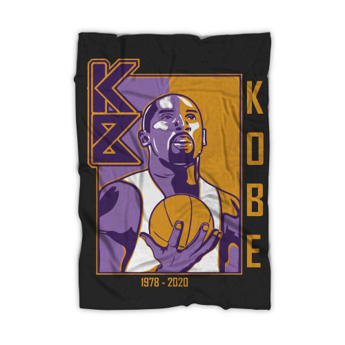 Rip Kobe Bryant 1978 2020 Blanket