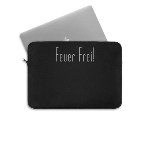 Feuer Frei  Laptop Sleeve