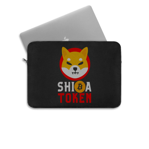 Funny Akita Inu Doge Gift Shiba Inu Token Coin Cryptocurrency Dogecoin Killer Crypto  Laptop Sleeve