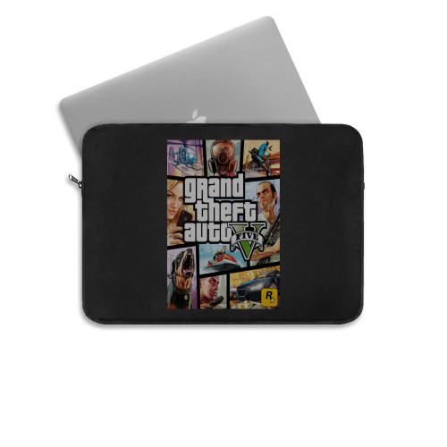 Grand Theft Auto Gta 5  Laptop Sleeve