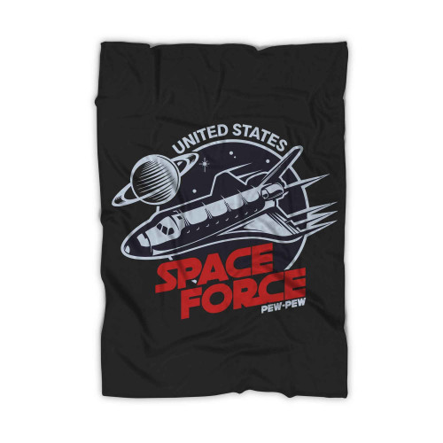 United States Space Force Pew Pew Blanket