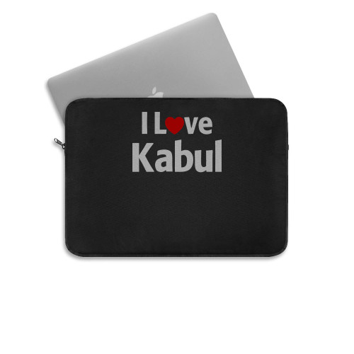 I Love Kabul  Laptop Sleeve