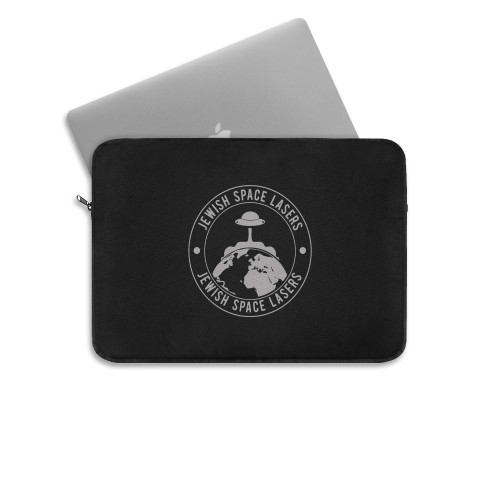 Jewish Space Lasers Parody Funny Ufo Humor  Laptop Sleeve