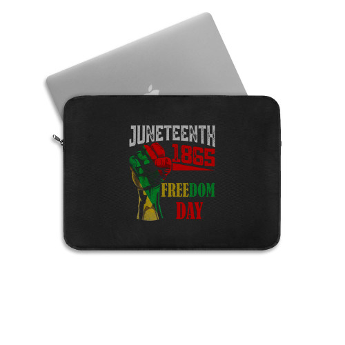 Juneteenth Since 1865 Black History Month Freedom Day  Laptop Sleeve