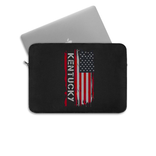 Kentucky Usa Flag  Laptop Sleeve