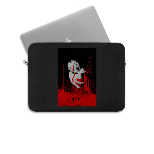 Movie Pennywise Stephen King Hot New Horror 2017  Laptop Sleeve