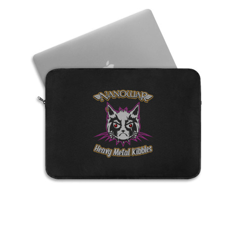 Nanowar Heavy Metal Kibbles  Laptop Sleeve