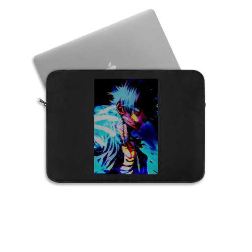 Neon Perfect Blue Flame  Laptop Sleeve Neon Perfect Blue Flame  Laptop Sleeve