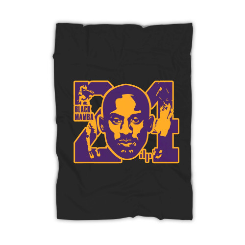 Kobe Bryant Black Mamba Blanket