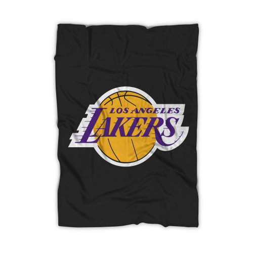 Los Angeles Lakers Logo Blanket