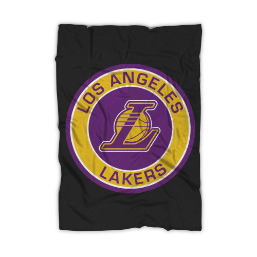 Los Angeles Lakers Logo Blanket