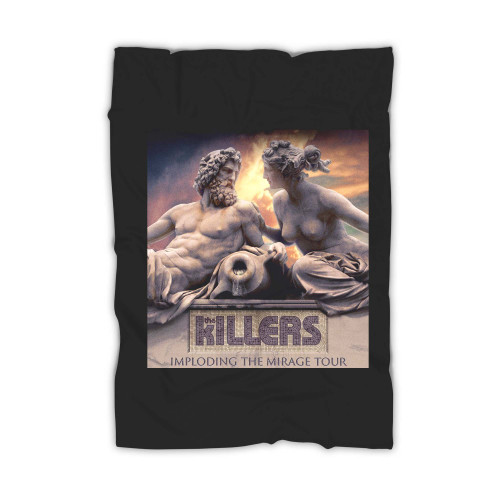 The Killers Imploading The Mirage Tour Blanket