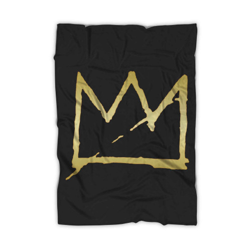 Basquiat Crown Jean Michel Basquiat Blanket