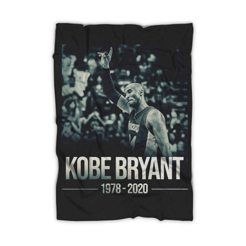 Kobe Bryant 1978 2020 Blanket