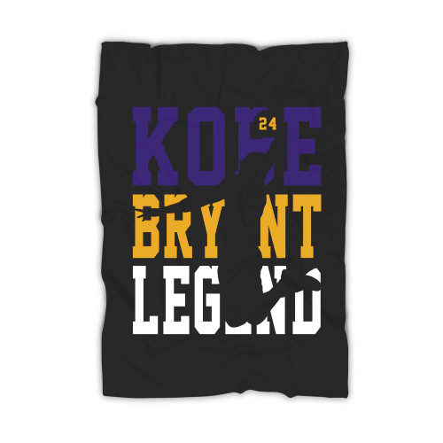 Kobe Bryant 24 Legend Blanket