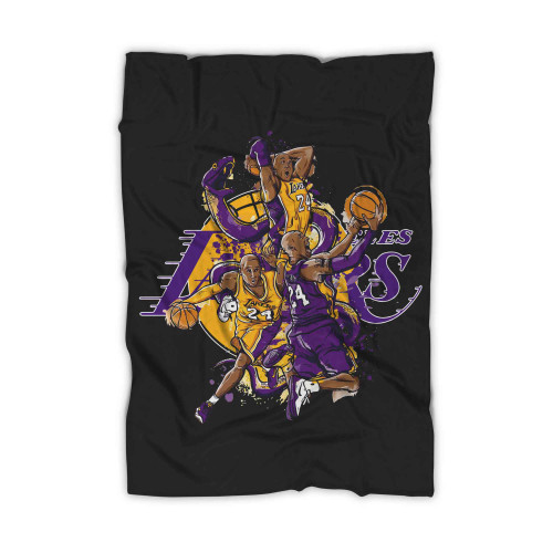 Kobe Bryant Los Angeles Lakers Blanket
