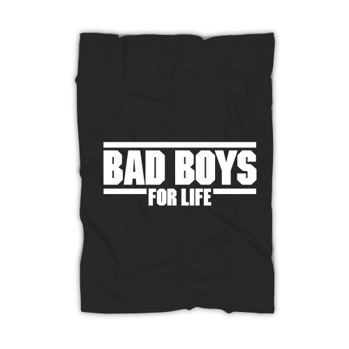 Bad Boys For Life Logo Blanket