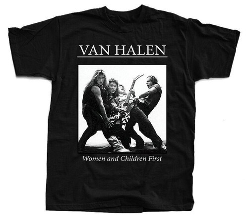 Vintage Van Halen Man's T-Shirt Tee Vintage Van Halen Man's T-Shirt Tee