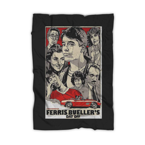 Ferris Buellers Day Off 80S Funny Blanket
