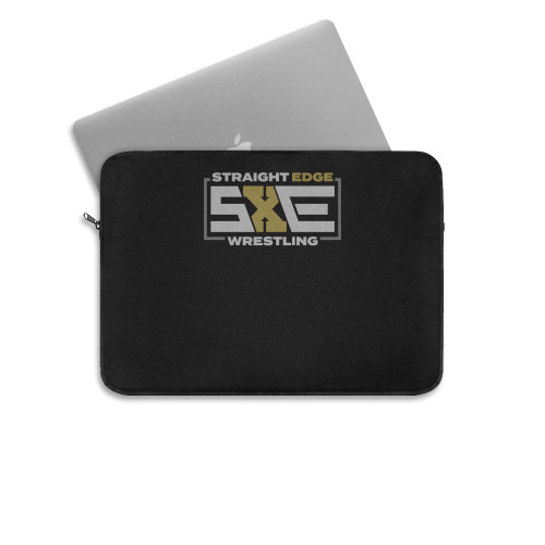 Straight Edge Elite Wrestling  Laptop Sleeve