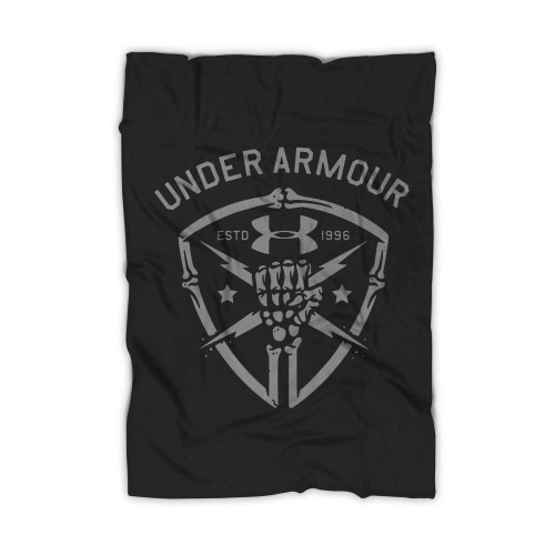 Logo Hand Skull Under Armour The Rock Project Supervent Blanket