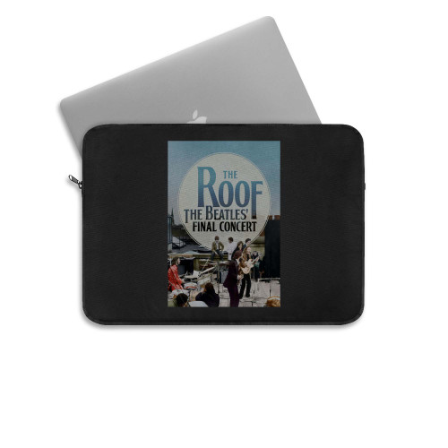 The Beatles Rooftop Concert Last Time Live  Laptop Sleeve