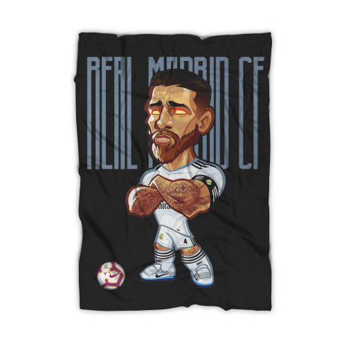 Sergio Ramos Real Madrid Blanket