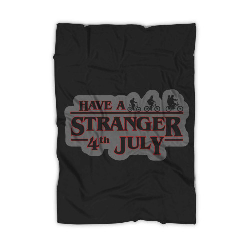 Stranger Things 4Th July Blanket