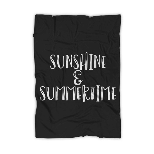 Sunshine And Summertime Blanket