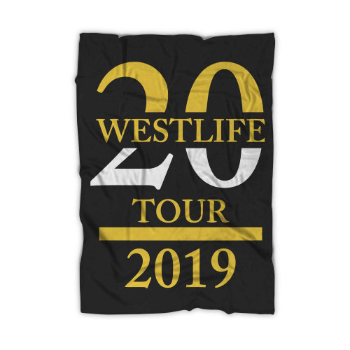 Westlife Concert Tour 2019 Blanket