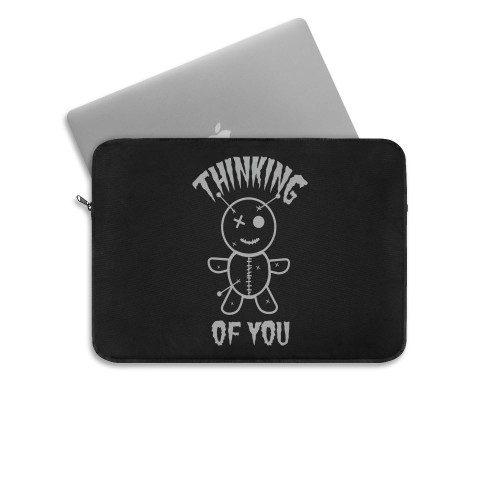 Voodoo Bunny Thinking Of You  Laptop Sleeve