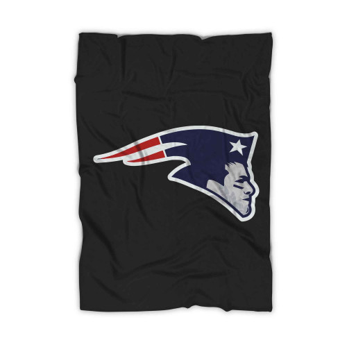 Brady New England Face Logo Blanket
