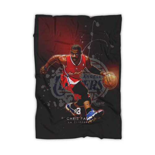 Chris Paul La Clippers Poster Blanket