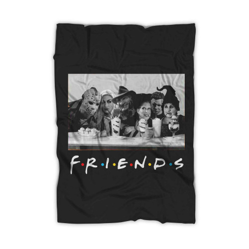 Friends Halloween Hocus Pocus Freddy Krueger Jason Voorhees Myers Blanket