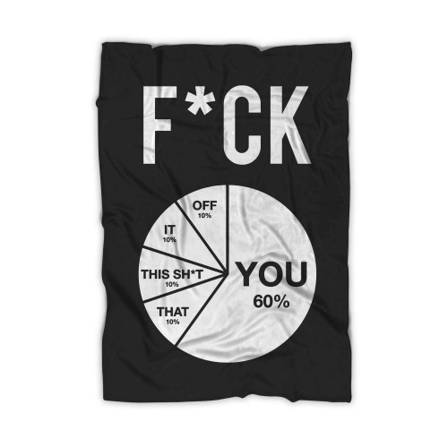 Fuck Pie Chart Blanket