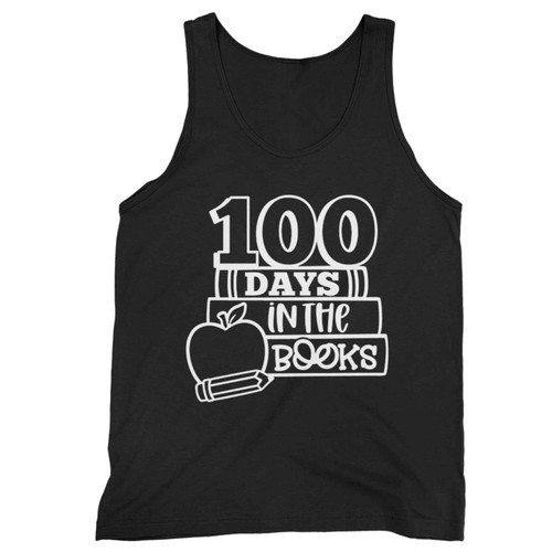 100 Days In The Books Teachers Tank Top