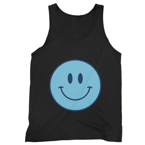 160 Mcfc Manchester City Fc Happy Face Tank Top