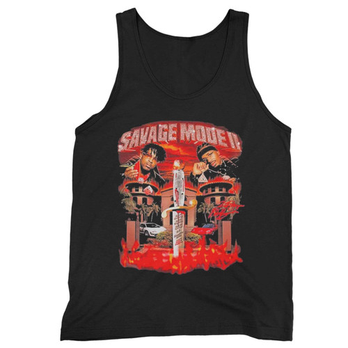 21 Savage And Metro Boomin Drop Limited Edition Savage Mode Ii Rap Tank Top