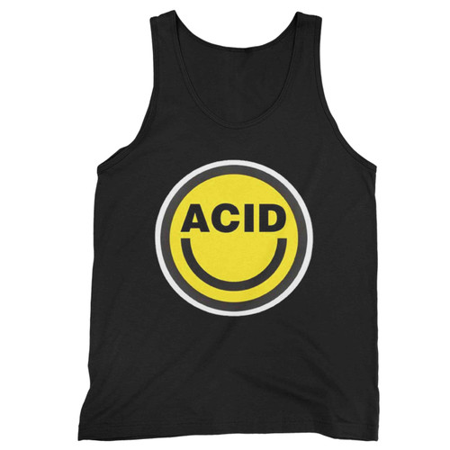 Acid Lsd Mdma Smiley Face Tank Top